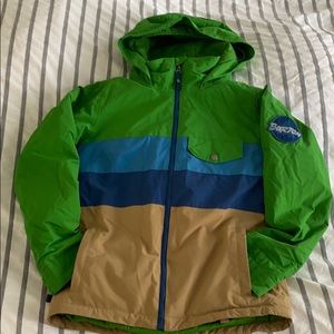 Burton boys snowboard jacket size M (10-12)